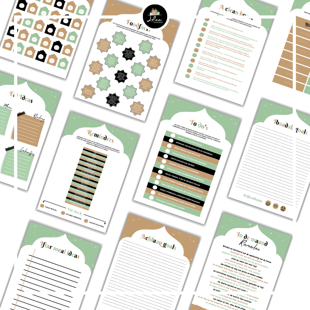 Ramadan planner (printable)