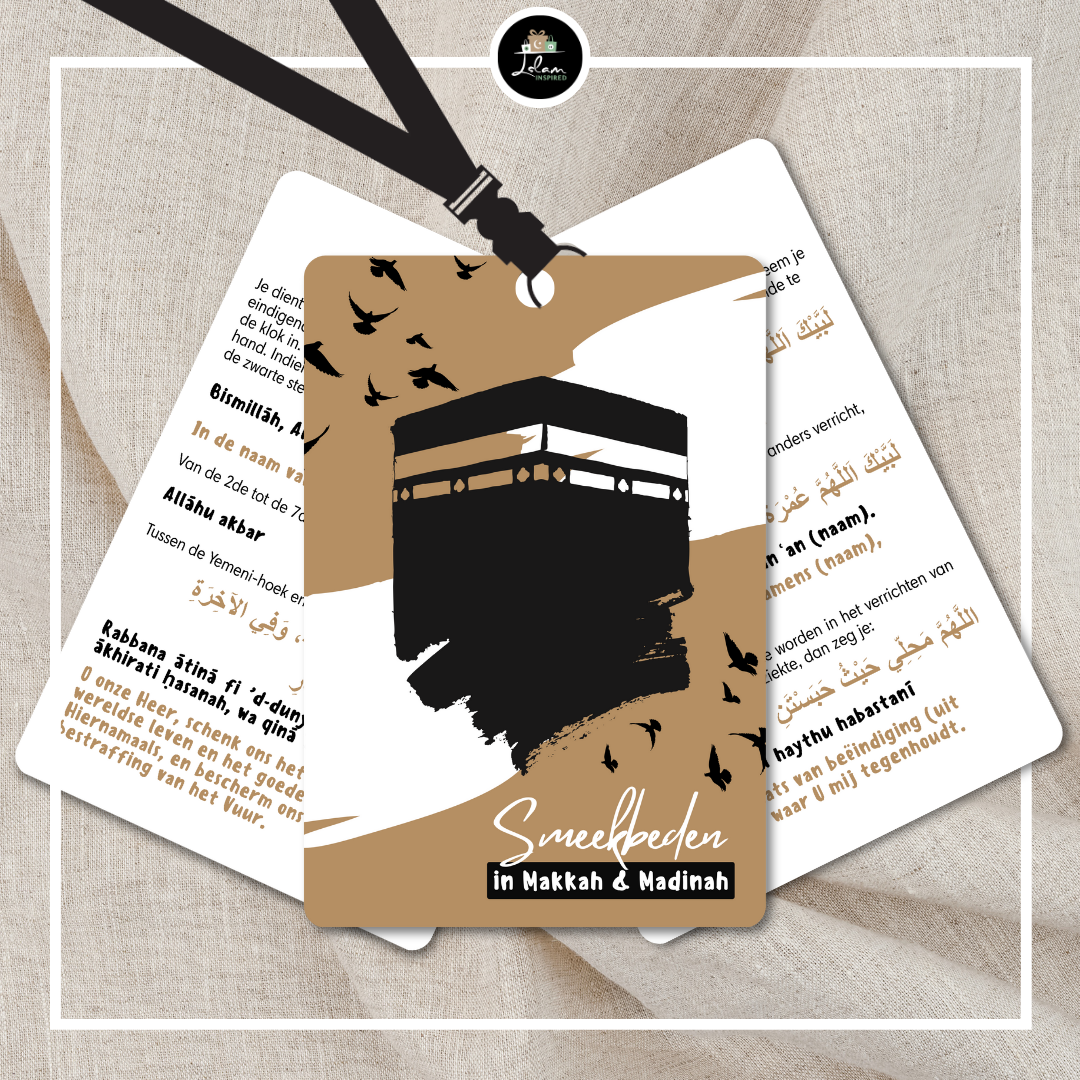 Gift bag for someone going on Umrah/hajj