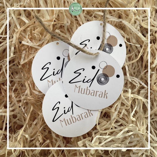 Eid Mubarak gift tag 'neutraal'