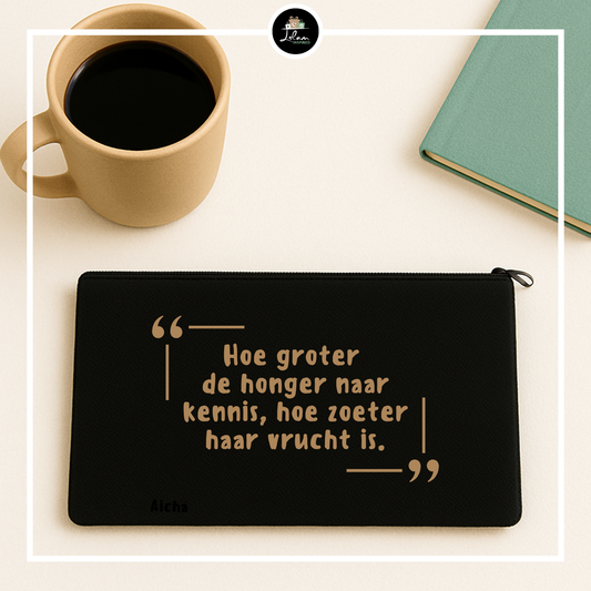 Etui 'Honger naar kennis'