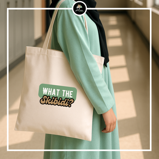 Totebag 'What the skibidi?'