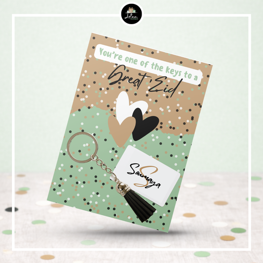 Eid keycard 'You're one of the keys to a great Eid'