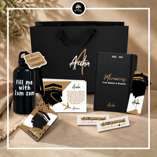 Giftbag voor iemand die op Umrah/hajj vertrekt