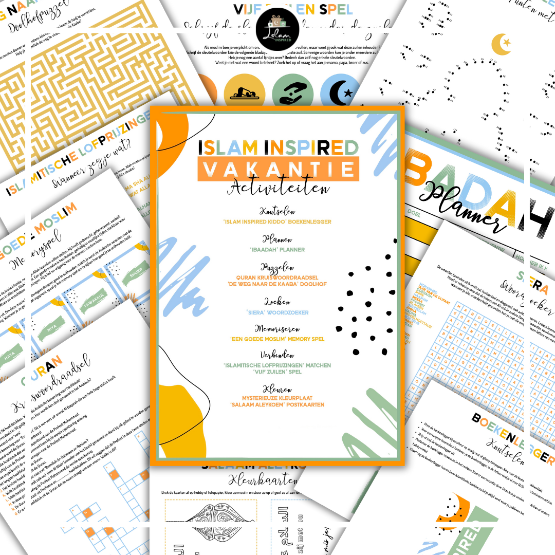 Activiteitenbundel voor kinderen +8j (printable)