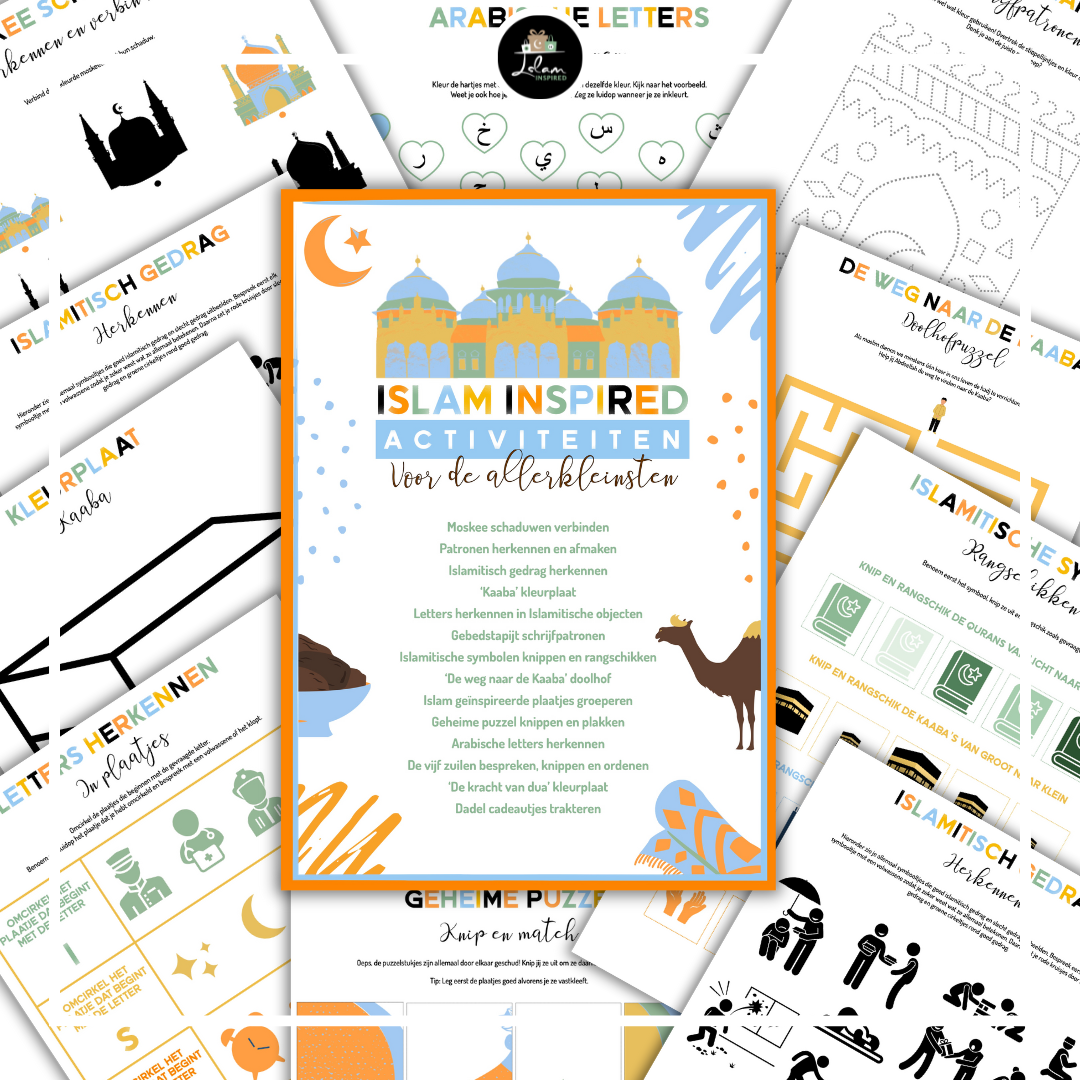 Activiteitenbundel voor de allerkleinsten 3-7j (printable)