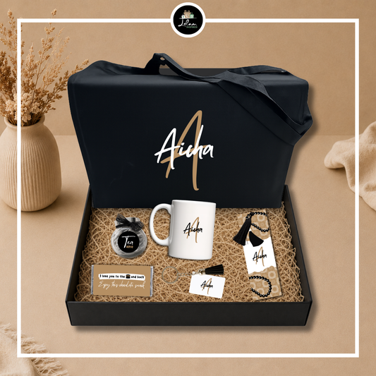 Gepersonaliseerde giftbox voor een moslim(a) 'Tea amo'