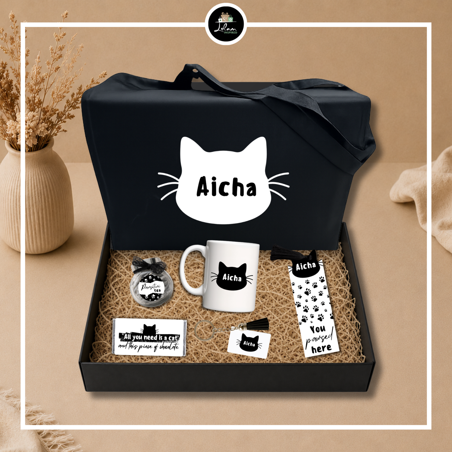 Gift box or gift bag for a loved one