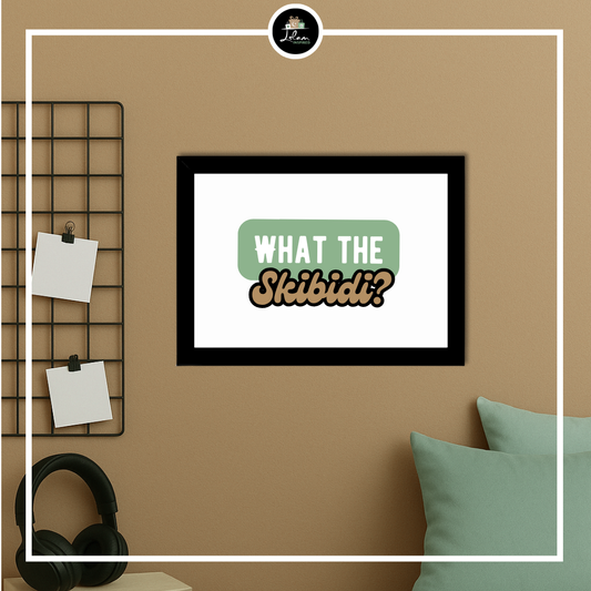 Poster of lijst 'What the skibidi?'