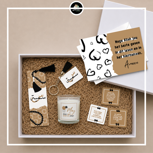 Gepersonaliseerde giftbox voor een dierbare