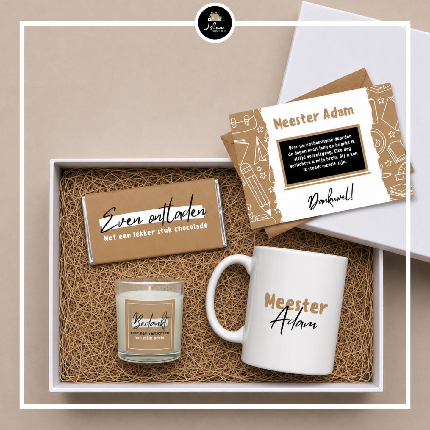 Coffret cadeau pour un professeur « Détendez-vous »