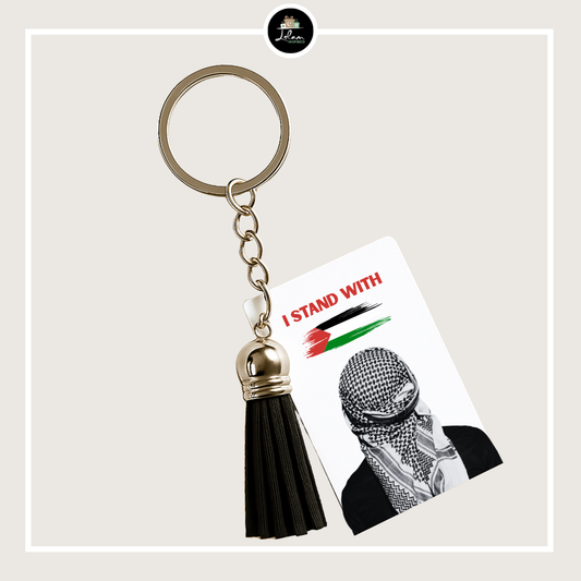 Sleutelhanger 'I stand with Palestine'