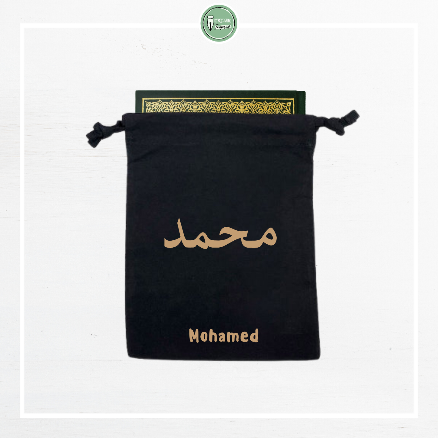 Gepersonaliseerde bookbag 'Arabisch'